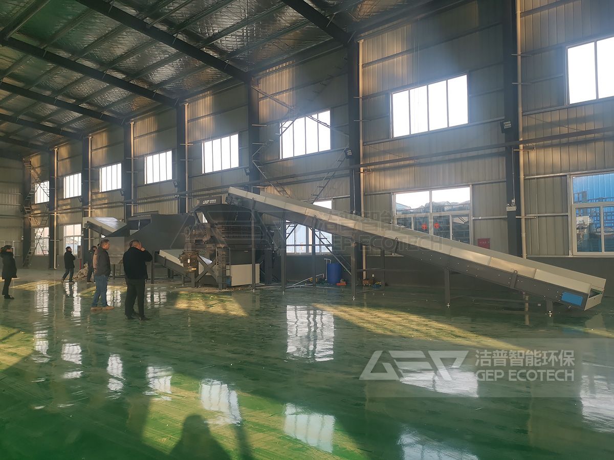 塑料桶破碎生產(chǎn)線