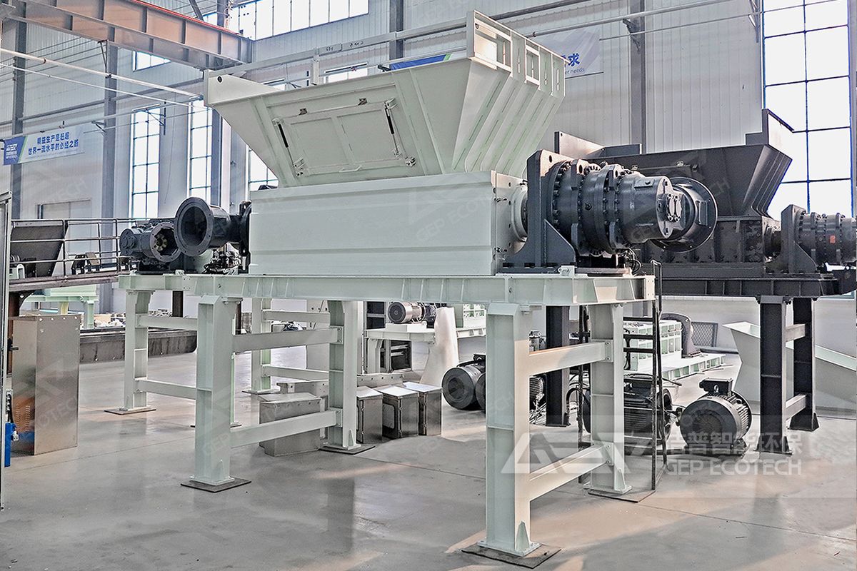 雙軸剪切式破碎機