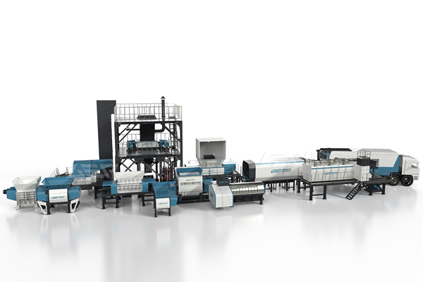 固廢垃圾破碎機廠家設(shè)備總圖