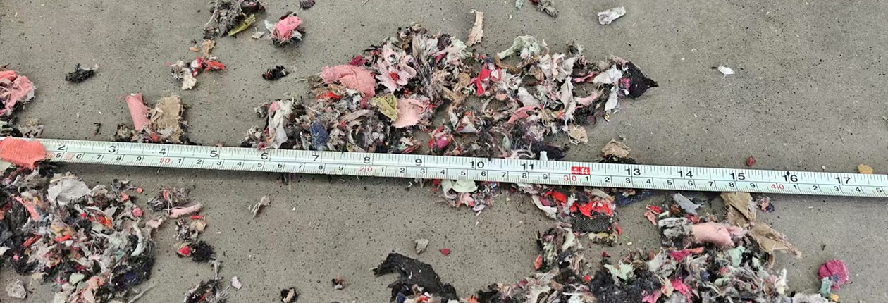 廢舊紡織品處理后