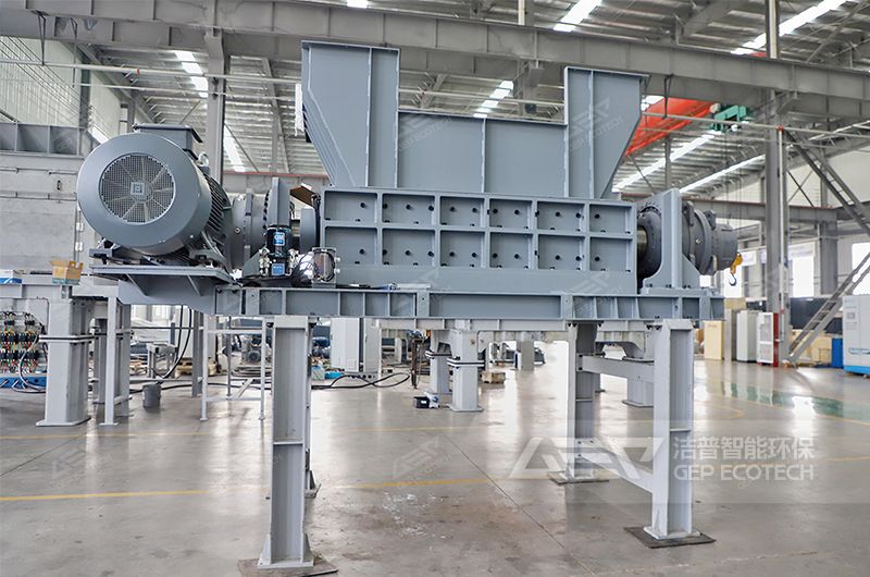 雙軸工業(yè)垃圾撕碎機