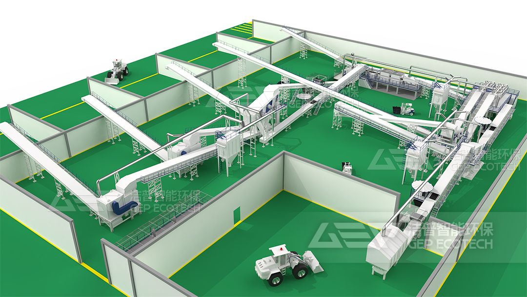 裝修垃圾處置生產(chǎn)線