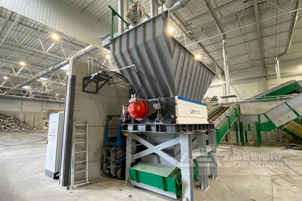 波蘭生活垃圾、大件垃圾、生物廢棄物預破碎項目